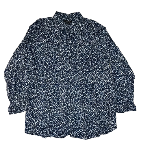 Synergy Floral Button Up Shirt size 3XL