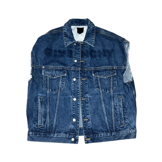 Givenchy Denim Vest size XL