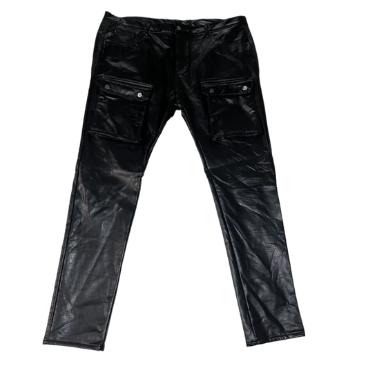 MNML Leather Pants size 42